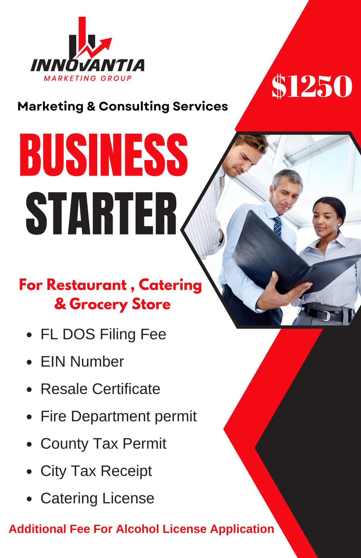 Business Starter Package ( For Restaurant & Grocery Stores)